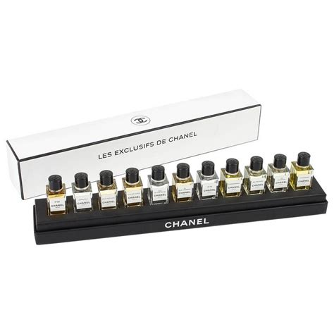 les exclusifs chanel coffret 11 miniatures|LES EXCLUSIFS DE CHANEL DISCOVERY SET .